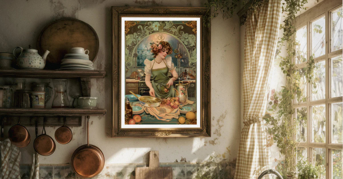Comment donner du cachet à votre cuisine avec une affiche vintage ?