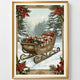 Affiche Noël Vintage