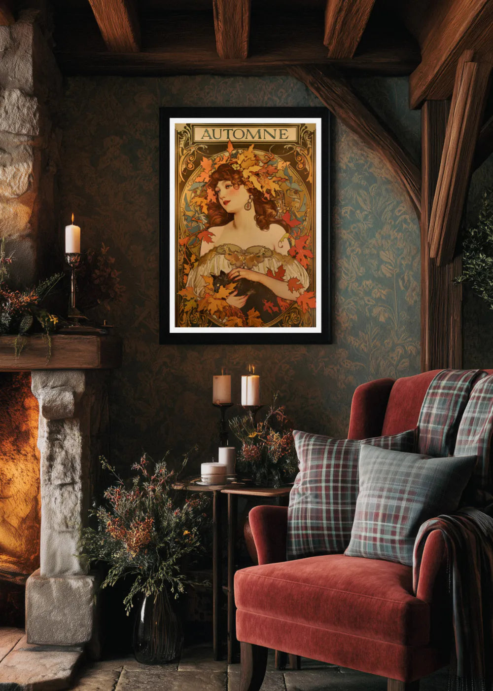 Comment réchauffer votre intérieur cet automne avec une affiche vintage ?