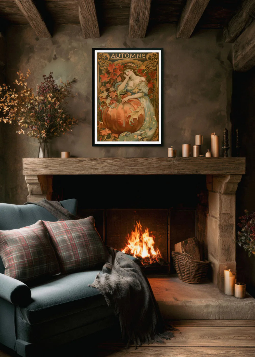Comment réchauffer votre intérieur cet automne avec une affiche vintage ?