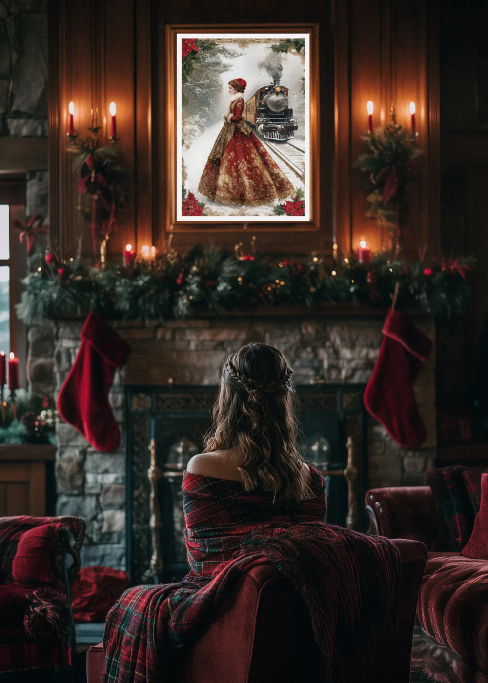 affiche noel vintage