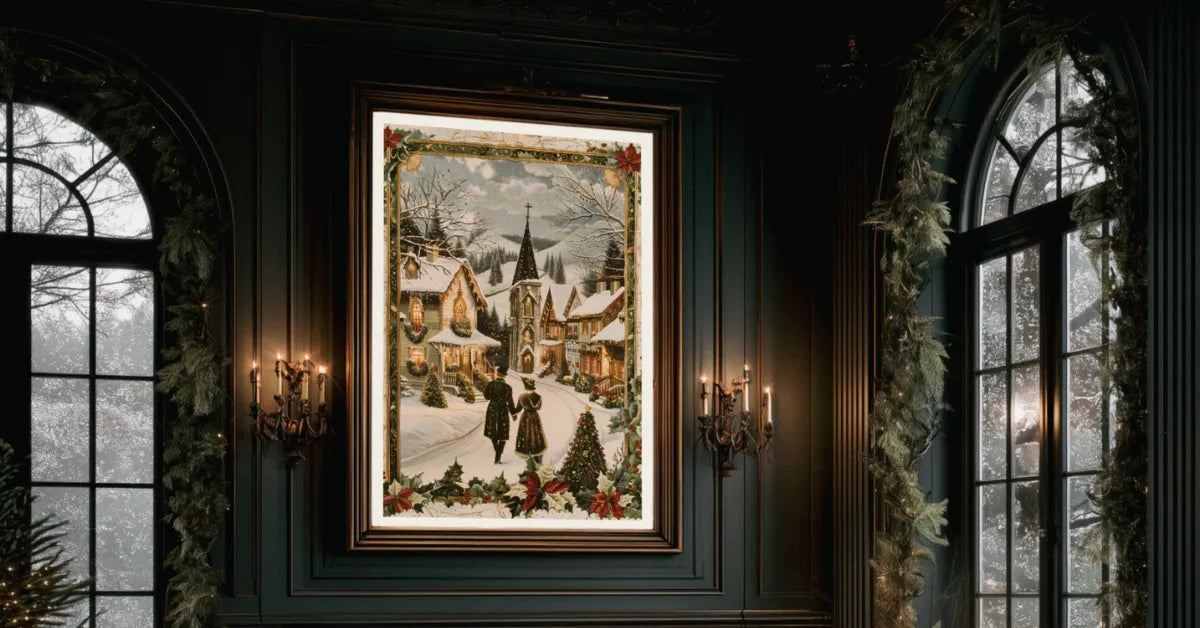 affiche noel vintage