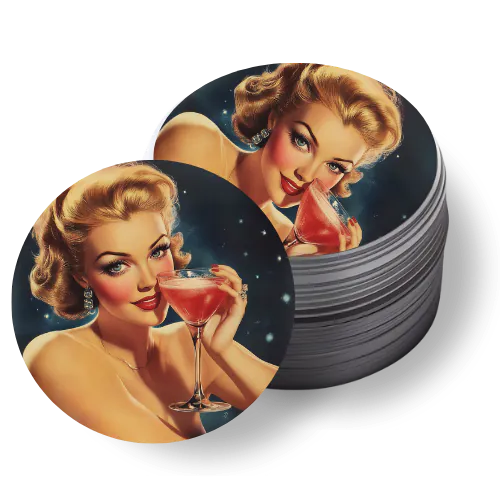Stickers Cocktails Vintage