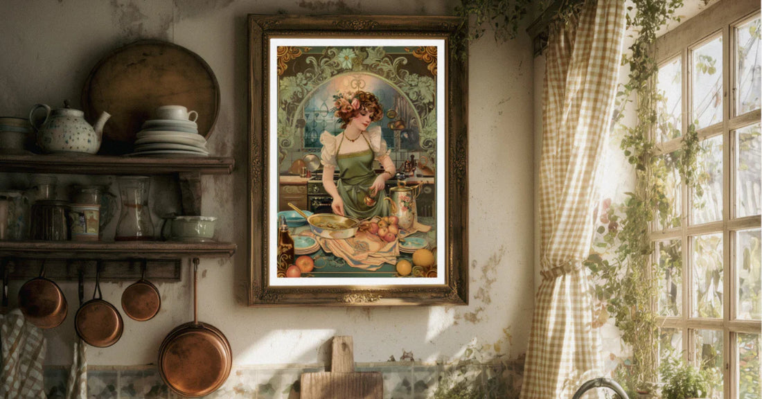 Comment donner du cachet à votre cuisine avec une affiche vintage ?