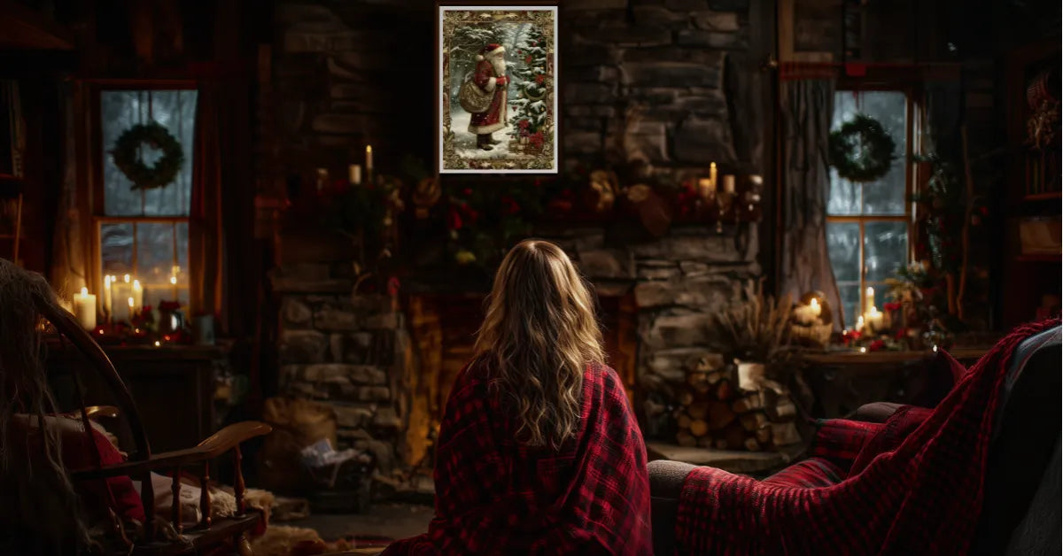 Pourquoi choisir une affiche Art Nouveau pour sa décoration de Noël ?