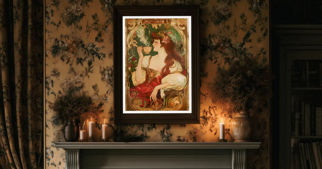 Comment réchauffer votre intérieur cet automne avec une affiche vintage ?