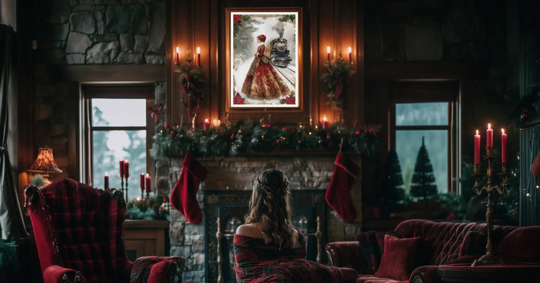 Comment décorer son salon pour Noël avec des affiches vintage ?