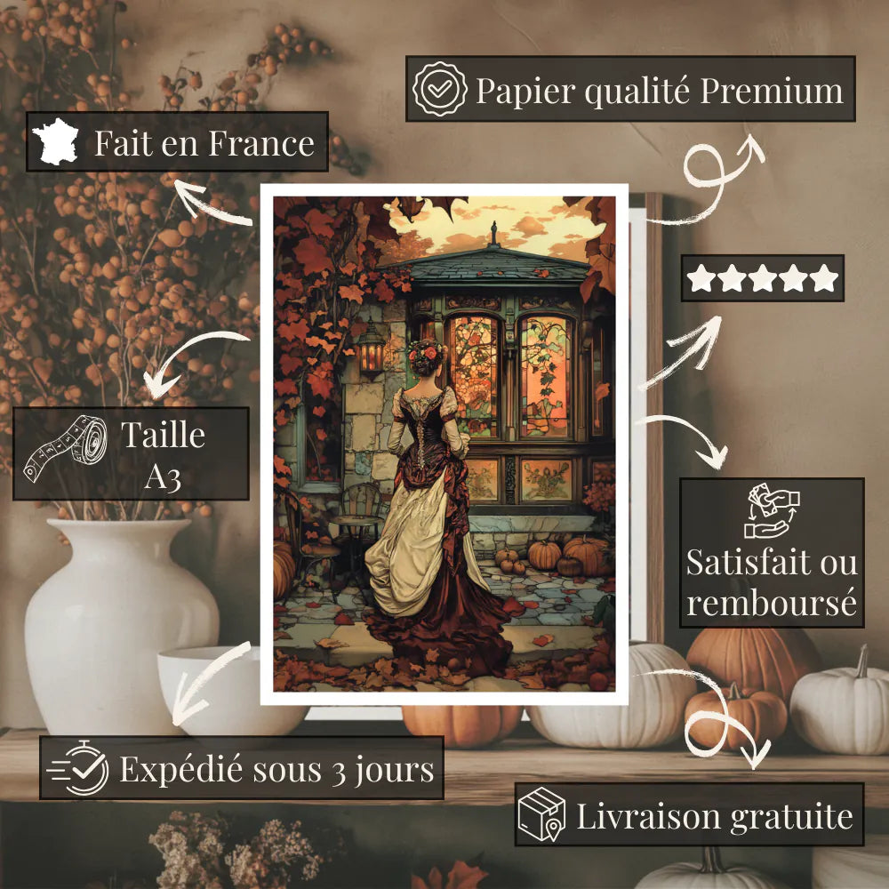 Affiches Art Nouveau - Collection d'Automne "Nuit du sabbat"
