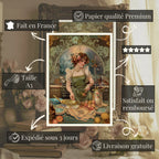 Affiches Art Nouveau - Collection Métiers d'antan "La Cuisinière"