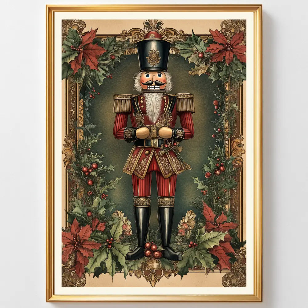 Affiches Art Nouveau - Collection Noël Vintage "Casse-Noisette"