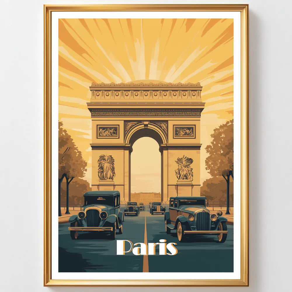 Affiches Art Déco - Collection Paris Art Déco "Arc de Triomphe"