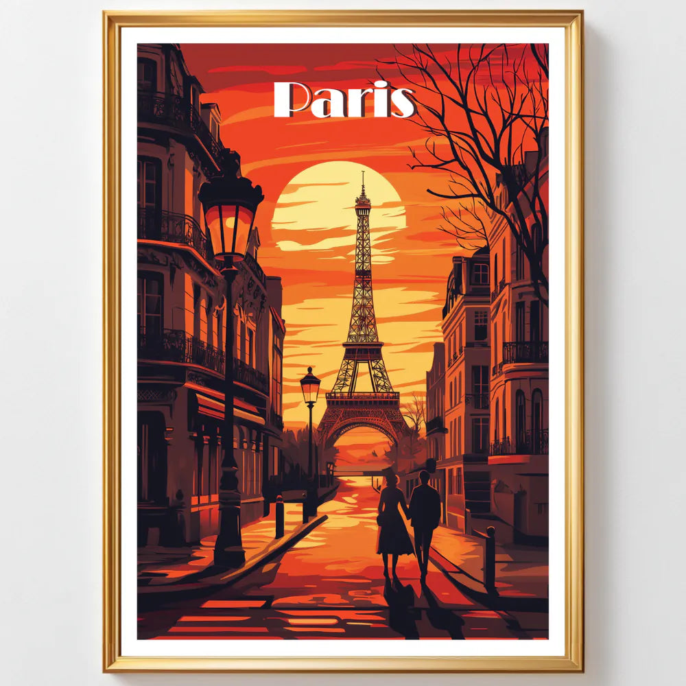 Affiches Art Déco - Collection Paris Art Déco "Golden Hour"