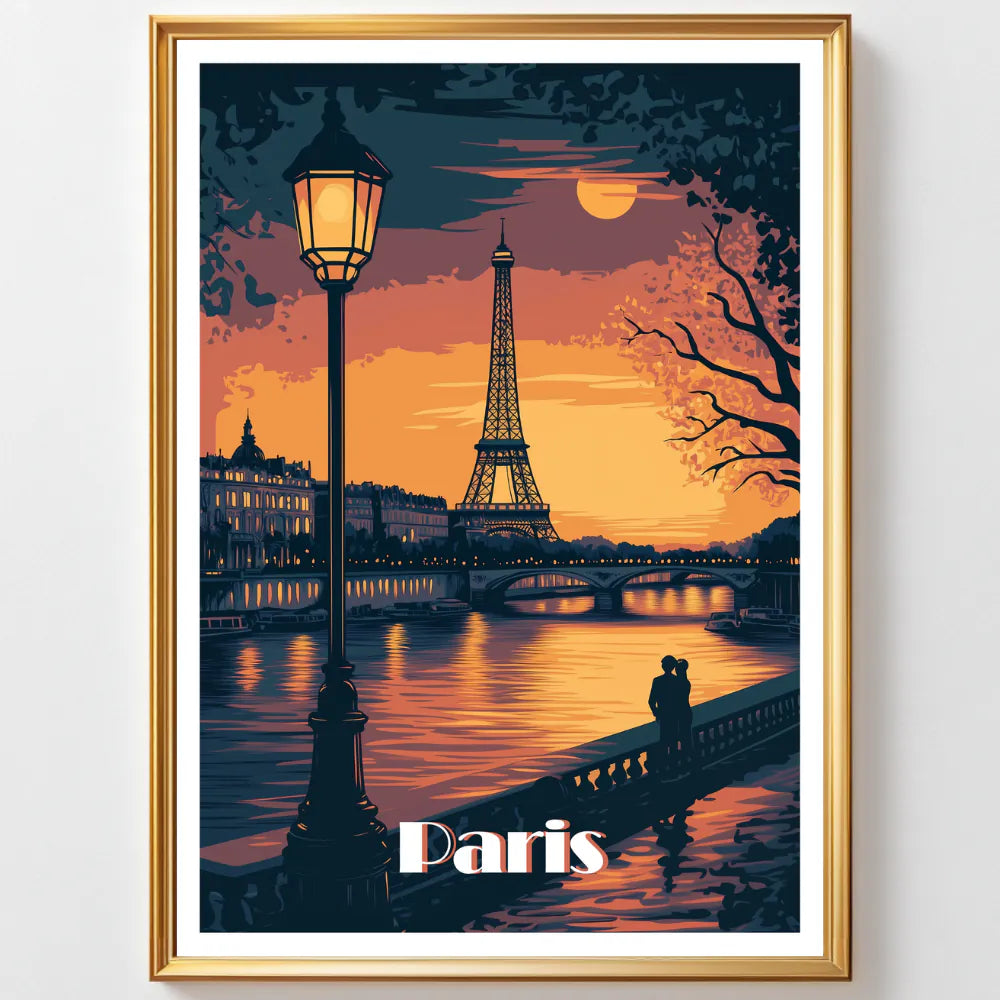 Affiches Art Déco - Collection Paris Art Déco "La Seine"
