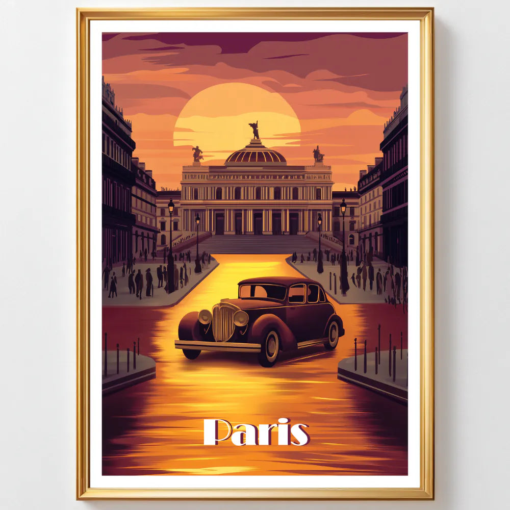 Affiches Art Déco - Collection Paris Art Déco "Opéra Garnier"
