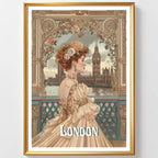 Affiches Art Nouveau - Collection Villes Art Nouveau "London"