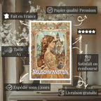 Affiches Art Nouveau - Collection Villes Art Nouveau "Neuschwanstein"