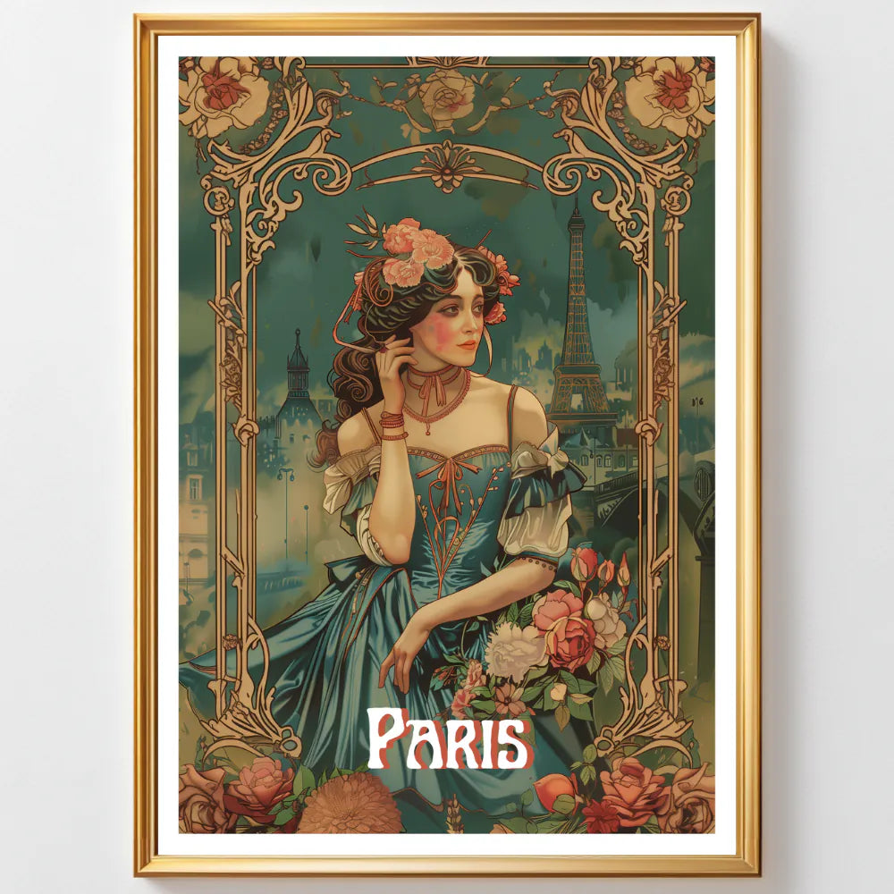 Affiches Art Nouveau - Collection Villes Art Nouveau "Paris"