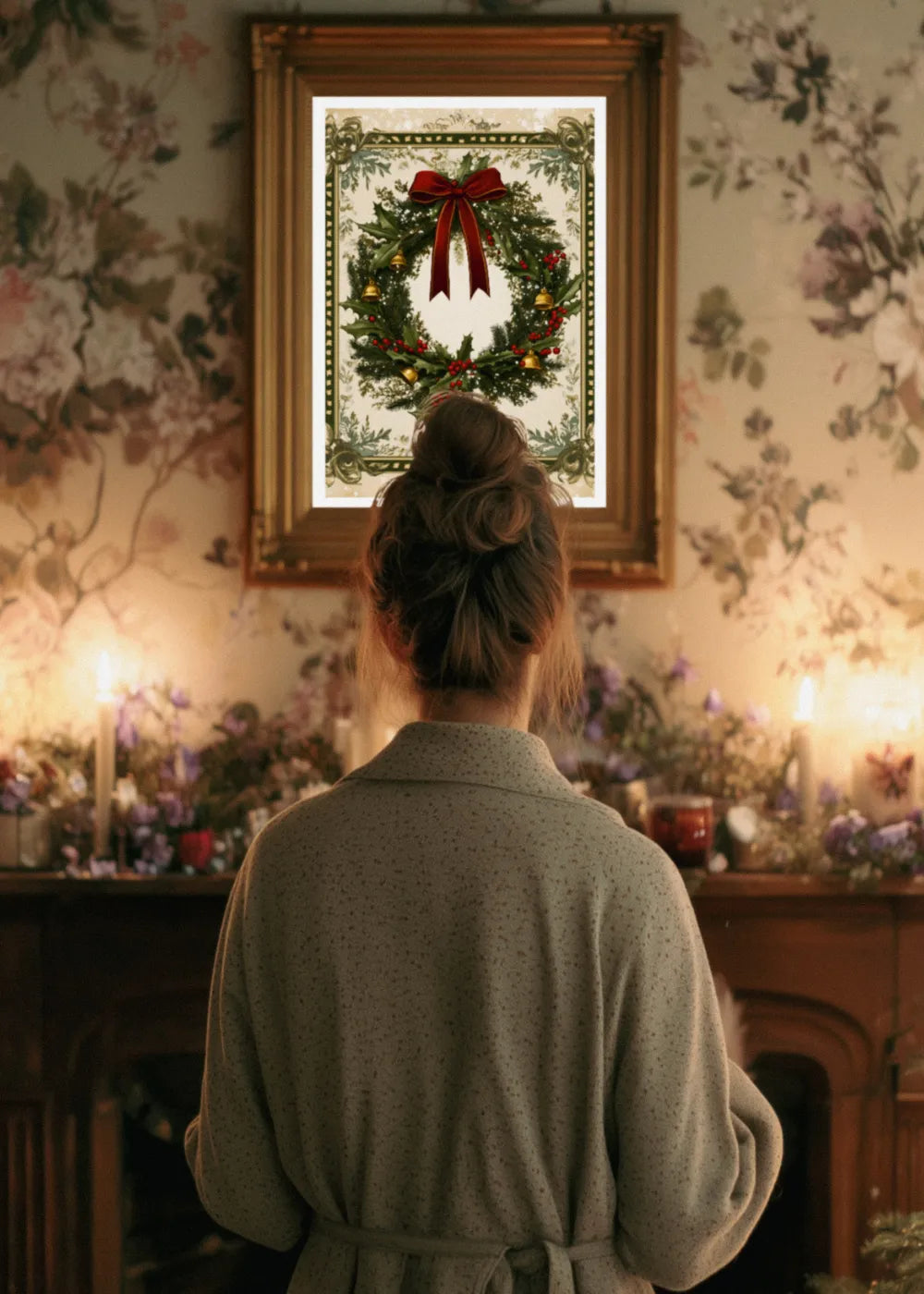 Affiche noël vintage
