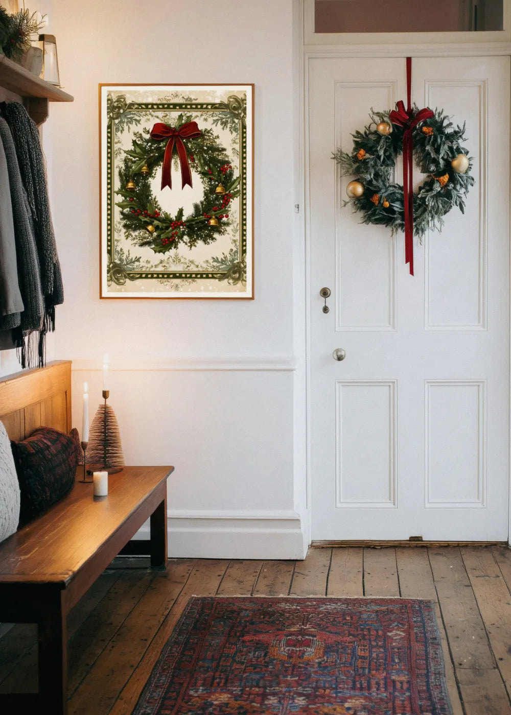 Affiche noël vintage