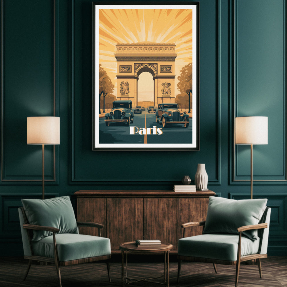 Affiches Art Déco - Collection Paris Art Déco "Arc de Triomphe"