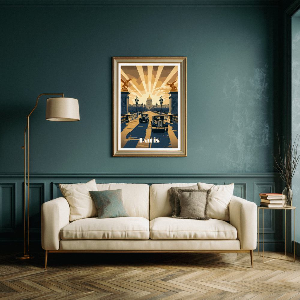 Affiches Art Déco - Collection Paris Art Déco "Les invalides"
