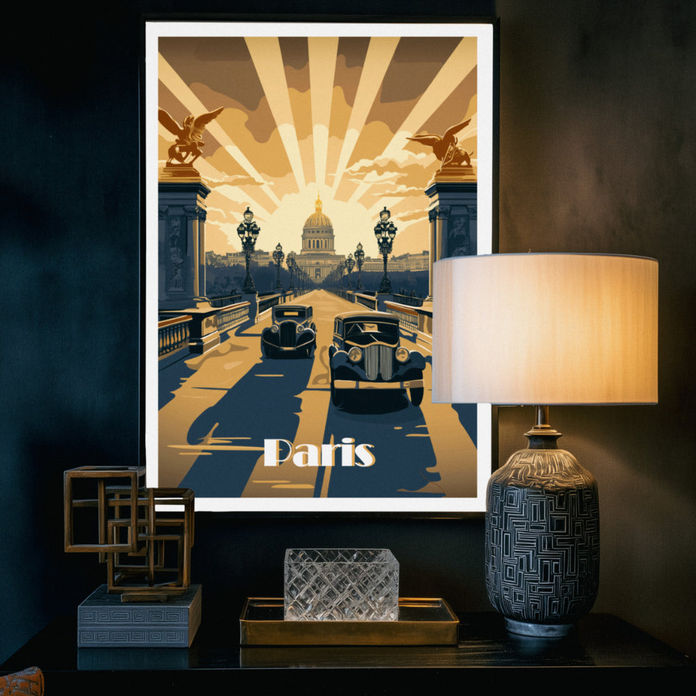 Affiches Art Déco - Collection Paris Art Déco "Les invalides"