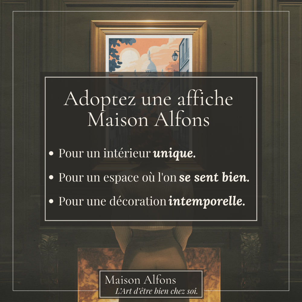 Affiches Art Déco - Collection Paris Art Déco "Montmartre"
