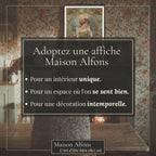 Affiches Art Nouveau - Collection Métiers d'antan "La Cuisinière"