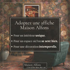 Affiches Art Nouveau - Collection Métiers d'antan "Le Pompier"