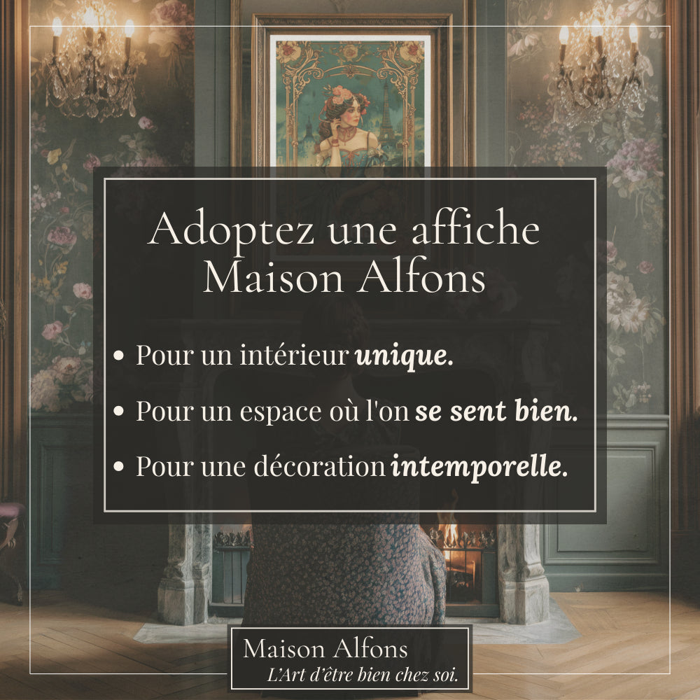 Affiches Art Nouveau - Collection Villes Art Nouveau "Paris"