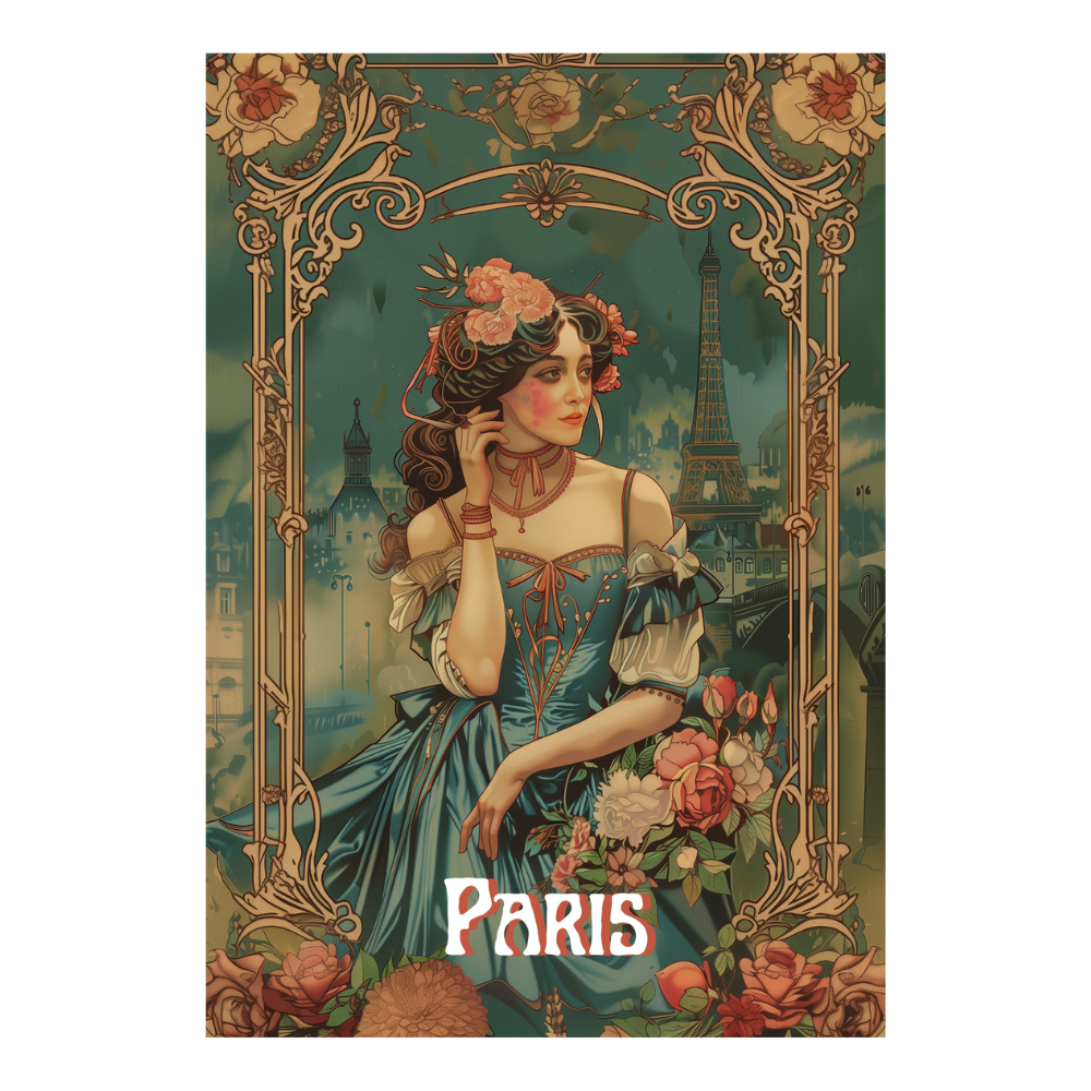 Affiches Art Nouveau - Collection Villes Art Nouveau "Paris"