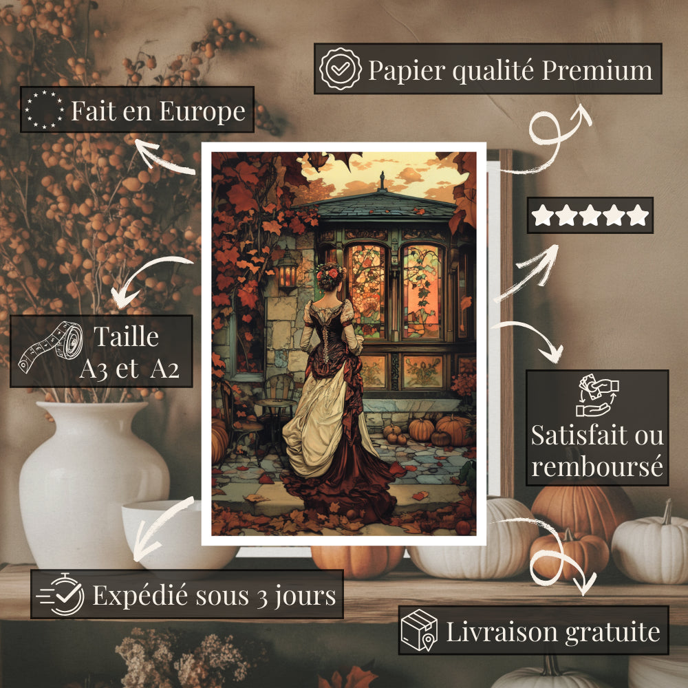 Affiches Art Nouveau - Collection d'Automne "Nuit du sabbat"
