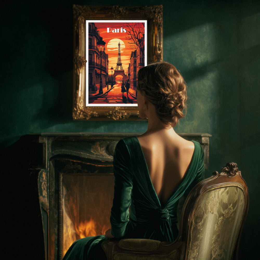 Affiches Art Déco - Collection Paris Art Déco "Golden Hour"
