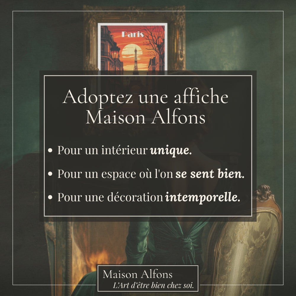 Affiches Art Déco - Collection Paris Art Déco "Golden Hour"
