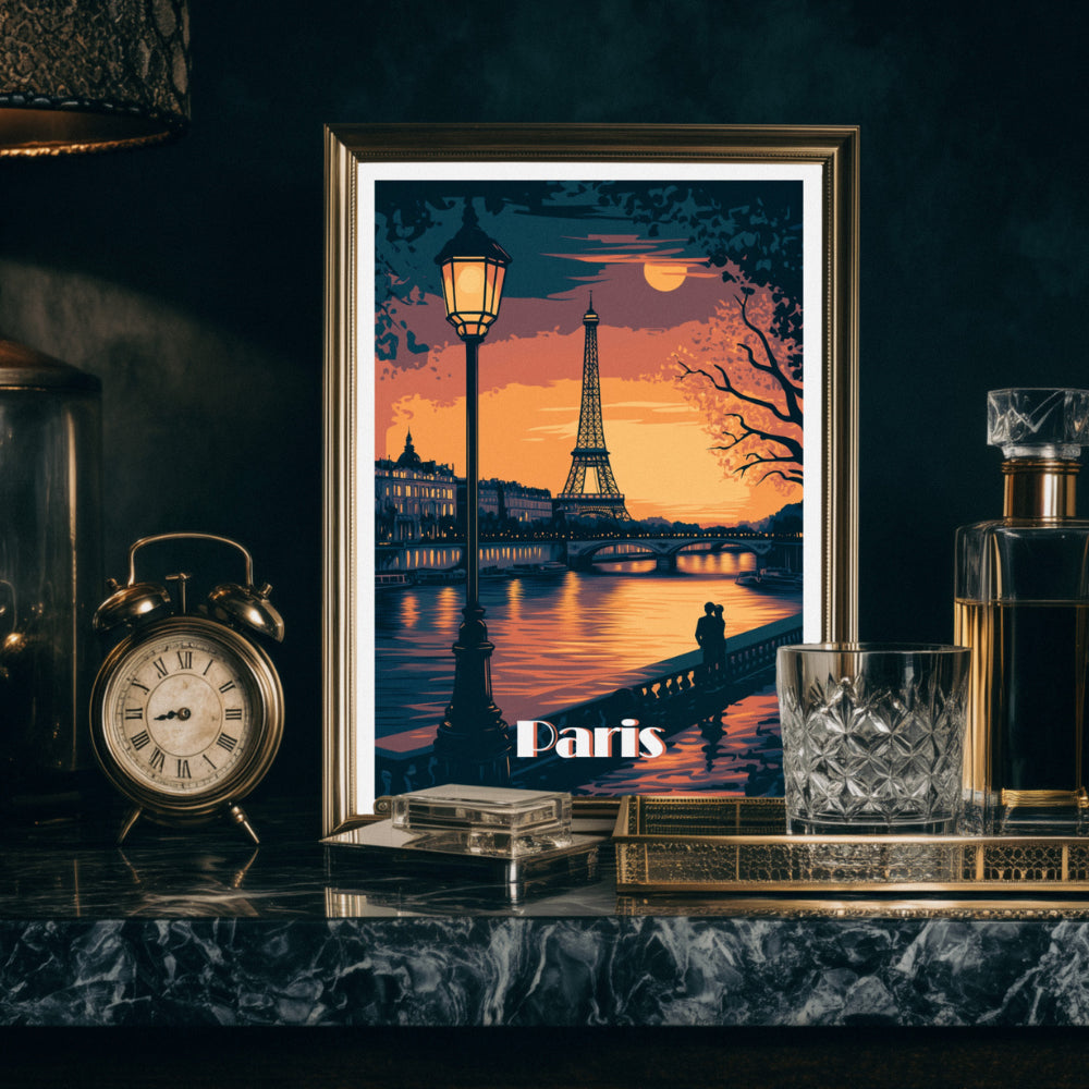 Affiches Art Déco - Collection Paris Art Déco "La Seine"