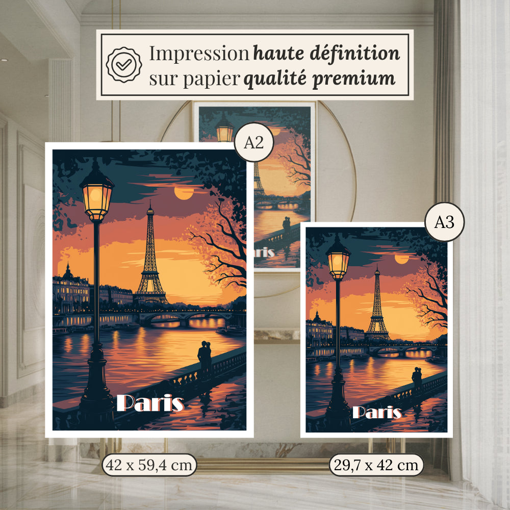 Affiches Art Déco - Collection Paris Art Déco "La Seine"