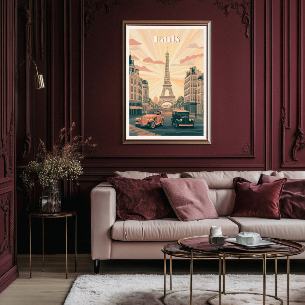 Affiches Art Déco - Collection Paris Art Déco "La Tour Eiffel"