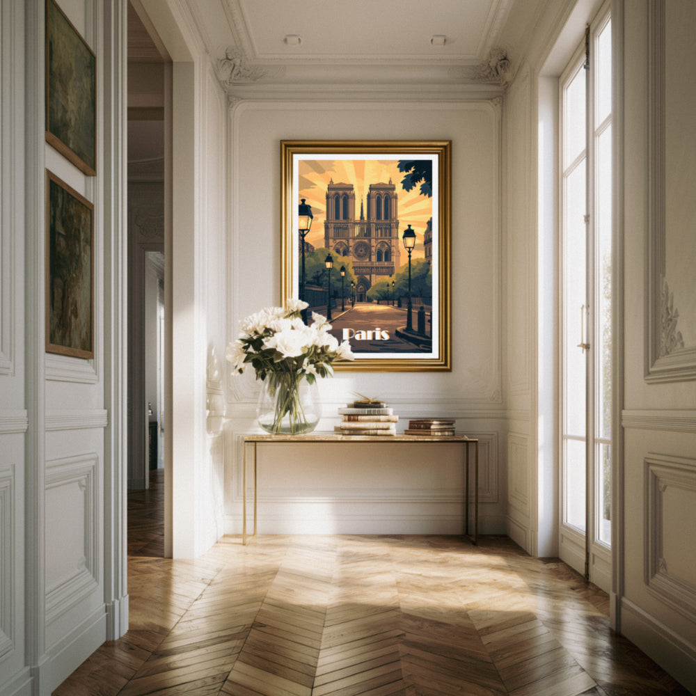Affiches Art Déco - Collection Paris Art Déco "Notre-Dame"