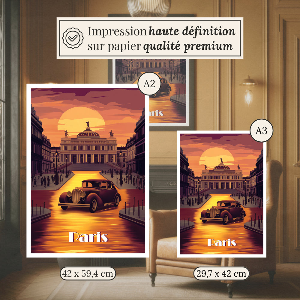 Affiches Art Déco - Collection Paris Art Déco "Opéra Garnier"