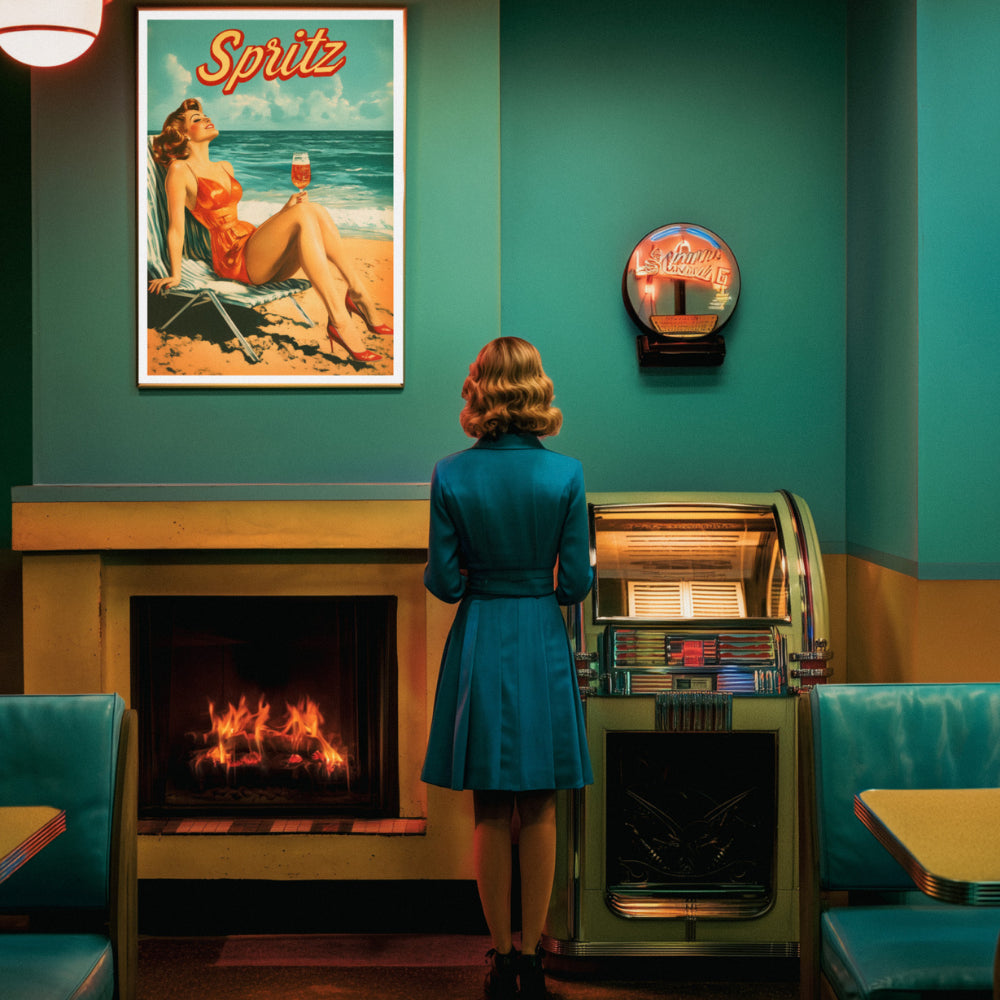 Affiches Rétro - Collection Cocktails Vintage "Spritz"