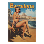 Affiches Rétro - Collection Villes Rétro  "Barcelona"