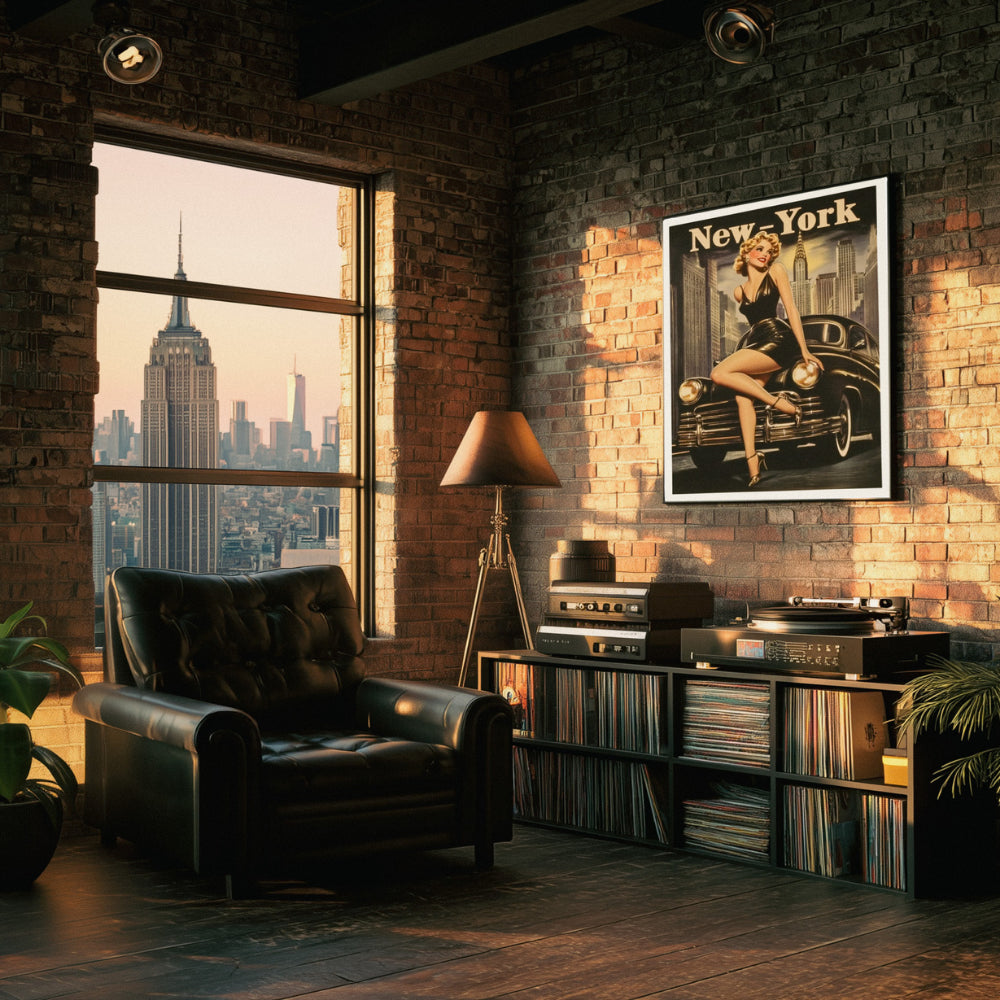 Affiches Rétro - Collection Villes Rétro "New-York"
