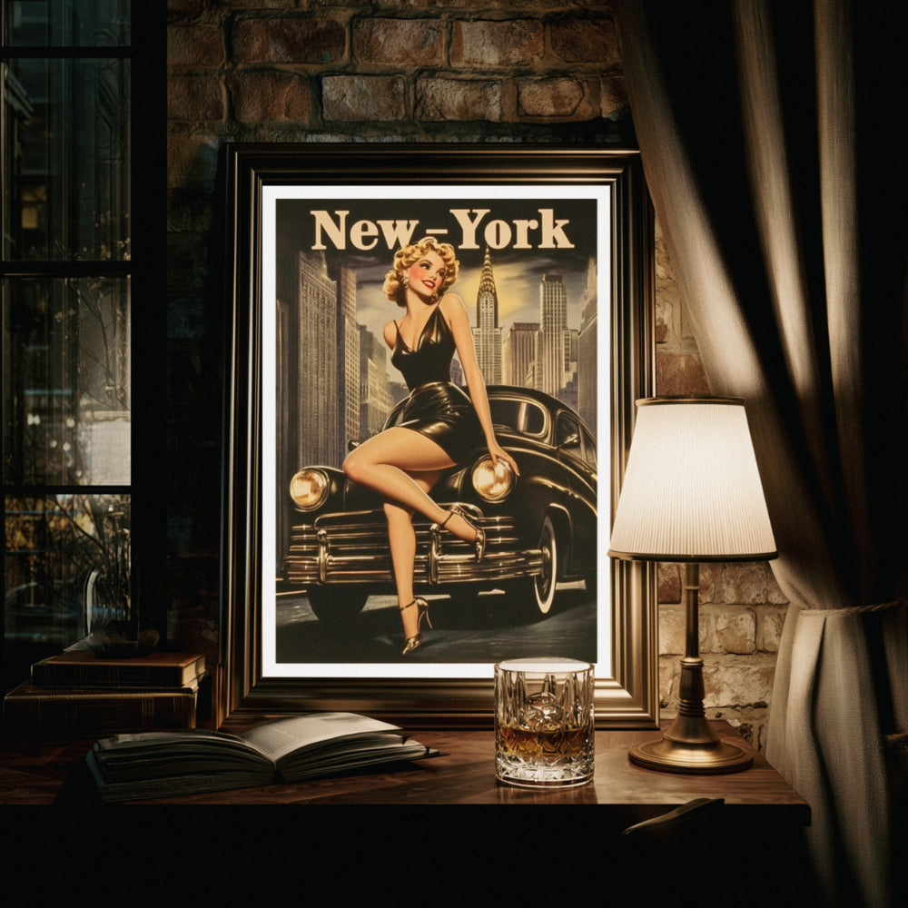 Affiches Rétro - Collection Villes Rétro "New-York"