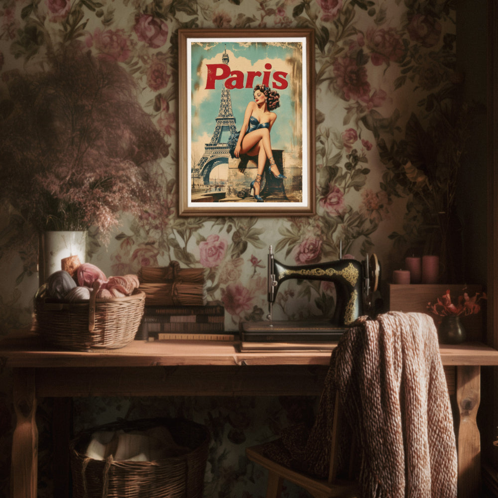 Affiches Rétro - Collection Villes Rétro "Paris"