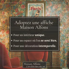 Affiches Rétro - Collection Villes Rétro "Paris"
