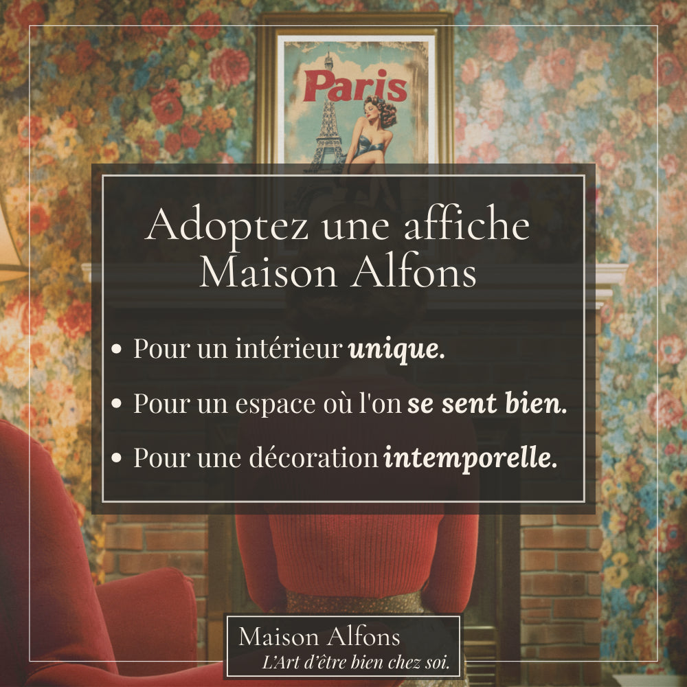 Affiches Rétro - Collection Villes Rétro "Paris"