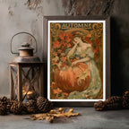Affiche Art Nouveau - Affiche Automne "Automne Rêveries d'automne"