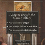 Affiche Art Nouveau - Affiche Automne "La muse des blés"