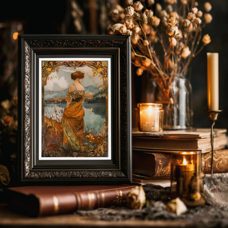 Affiche Automne "Murmures d'Automne"