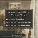 Affiche Art Nouveau - Affiche Automne "Murmures d'Automne"